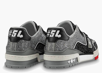 Louis Vuitton Trainer Crystal  – Black Grey