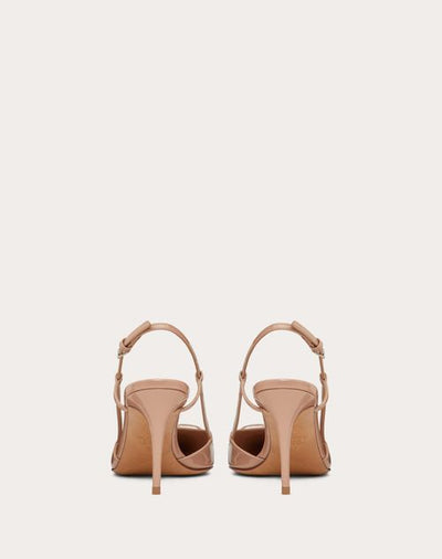Valentino Beige Lace Up Heels