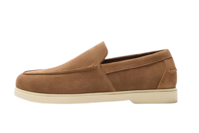 Loro Piana Brown Men's Loafers